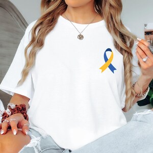 Down-syndrom Bewusstsein Shirt: Inspirierende Schleife T-Shirt