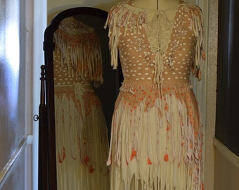 CAVEWOMAN - Skirt - Shirt - Capelet - Womens COSTUME