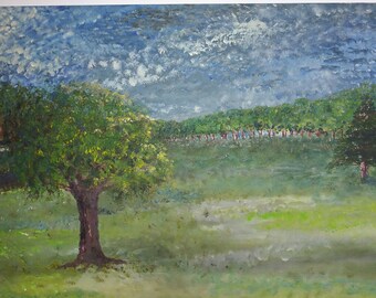 Tornado - Large Original Painting - Acrylic Artwork