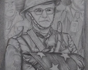 Joseph F. Ambrose - Soldier Portrait - Memorial Gift