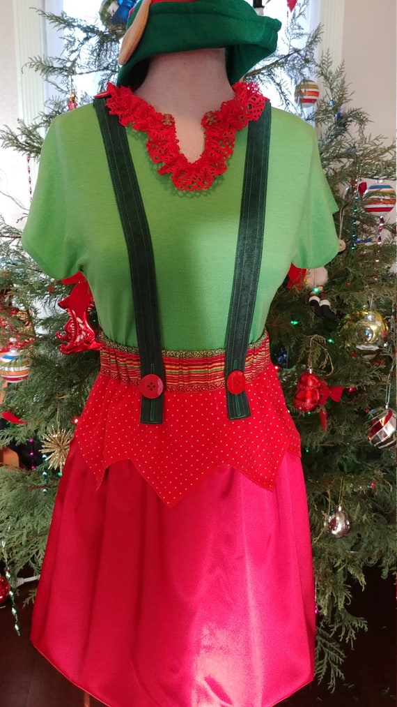 knee length dresses for ladies Naughty Elf Costume  Sowest Fancy Dress