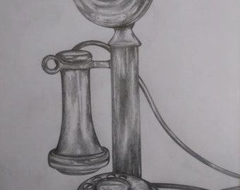 Call Me -- Pencil Art