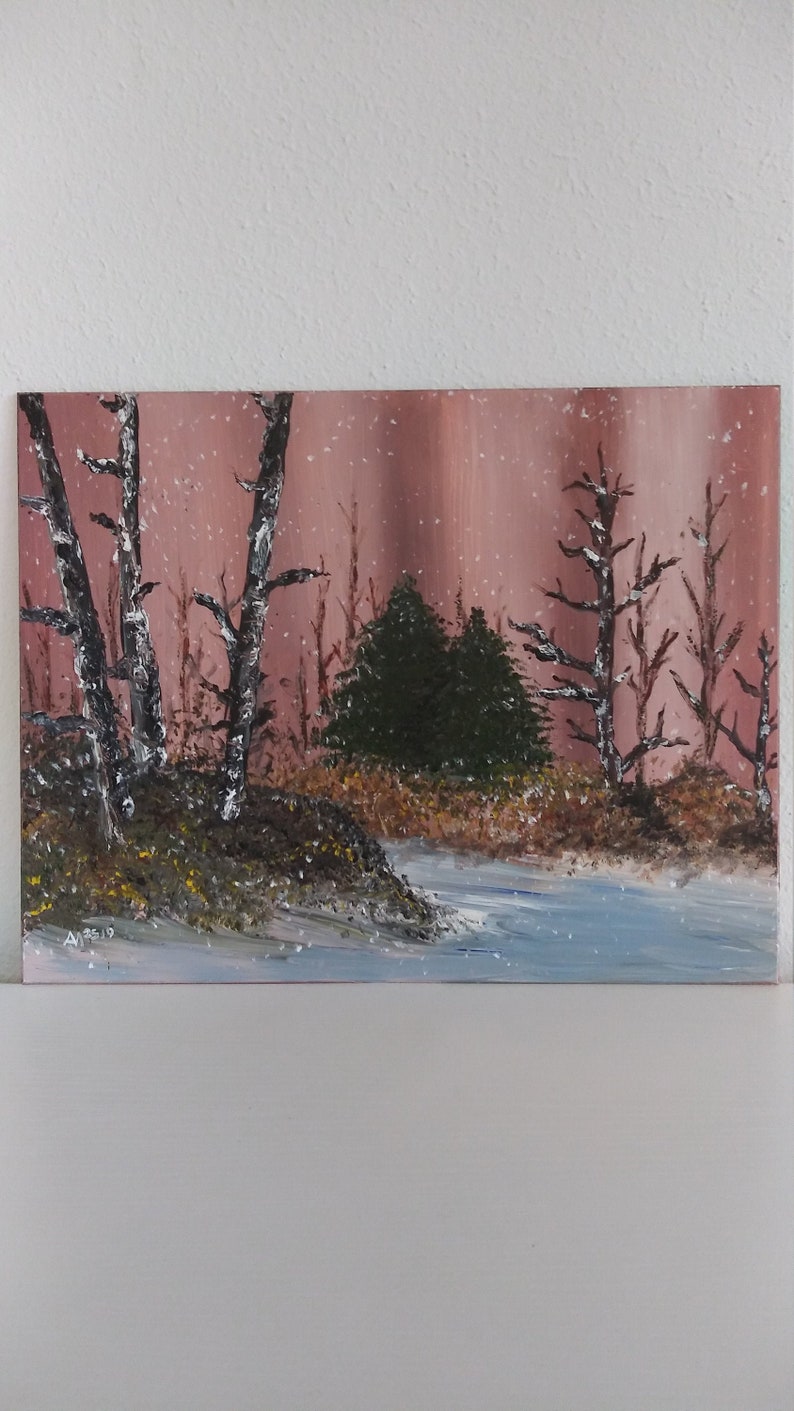 Dawn on Me 11 X 14 Original Wall Art Acrylic