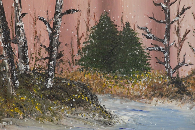 Dawn on Me 11 X 14 Original Wall Art Acrylic