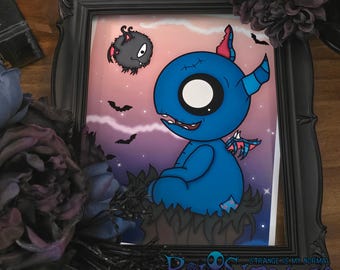 New Friends 8x10 Print | Monster Art Print