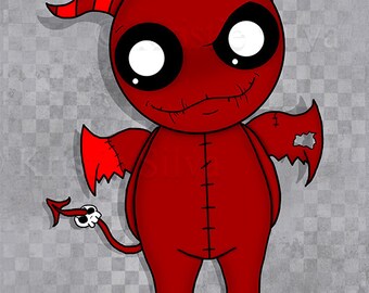 Good Vs Evil Art Etsy
