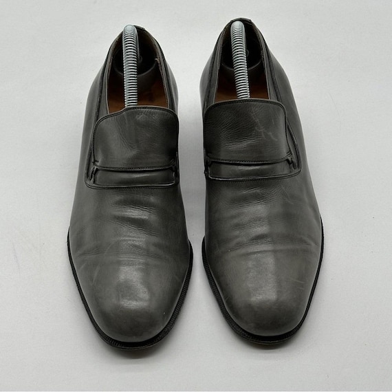 Salvatore Ferragamo Mens Gray Shoes Loafers Size 7 - Etsy display picture 3