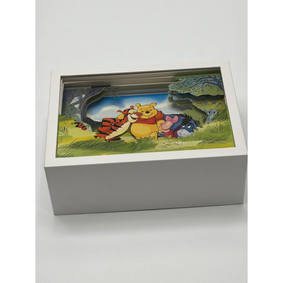 Tigger Shadow Disney Winnie the Pooh Eeyore Tigger Light up Shadow Box Night Light ...