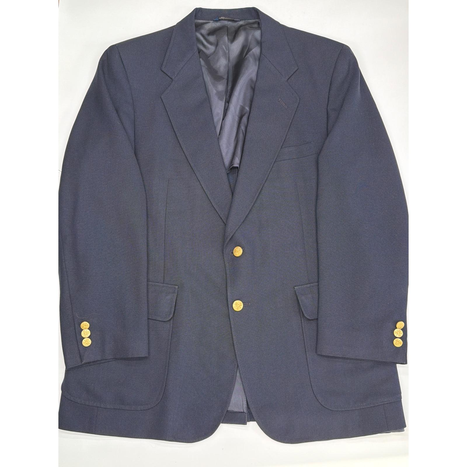 Blazer Garçon Mills Bleu Marine - Taille 8 Régulière, Occasion Très Bon état, Fermeture 2 Boutons