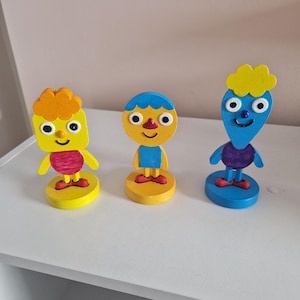 Super Simple Songs : peignez vos propres figurines : 3 figurines incluses (ensemble C)