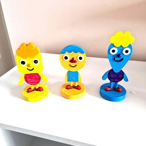 Super Simple Songs : peignez vos propres figurines : 3 figurines incluses (ensemble C)