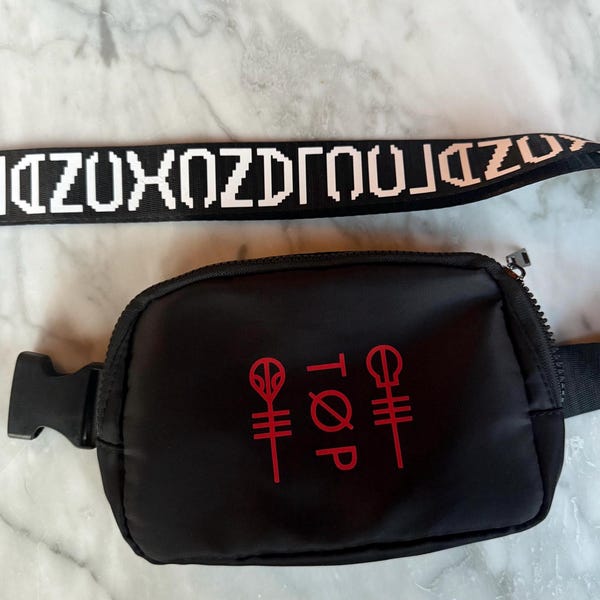 pochete inspirada em twenty one pilots