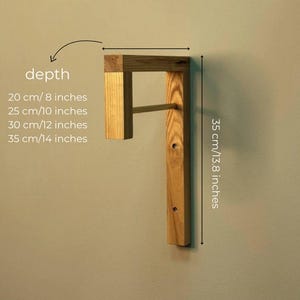 Handmade Wall Hook from Solid Ash – Minimalist Wooden Hanger – Coat Rack for Entryway – Custom Sizes and Wood Colors