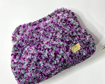 Handmade Yarn Clutch, Elegant Crochet Bag, Functional Handbag, Unique Teddy Bag, Stylish Pouch, Perfect Gift For Grandmother, Wife, Friend
