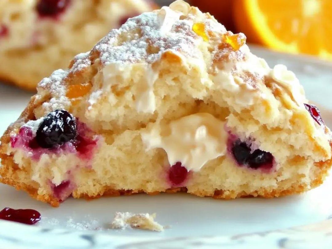 The Best Recipe for Cranberry Orange Sour Cream Scones Download