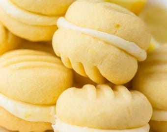 Receta de Galletas de Limón Derretido: Galletas de Mantequilla y Cítricos (Descargar)
