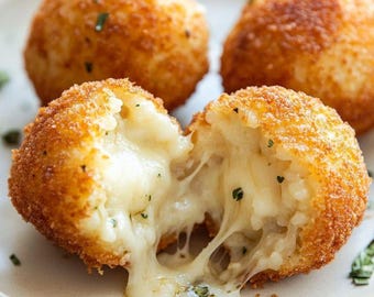Receta de bolitas de mozzarella coreanas: crujientes y cremosas (descargar)