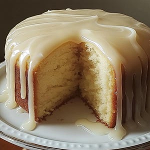 Bolo inglês caseiro de baunilha e leitelho - Baixe a receita de cobertura de cream cheese.