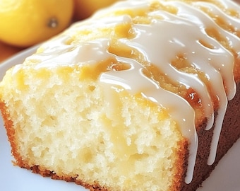 Ricetta del plumcake al limone fatto in casa / Guida alla cottura imitata / Scarica.