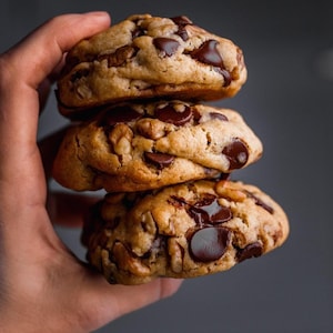 Zelfgemaakt recept voor reuzenkoekjes | Chocolate Chip Delight | Downloaden.