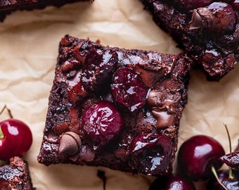 The Best Recipe for Roasted Chocolate Cherry Brownies – Fudgy, Decadent, and Irresistible! Download.