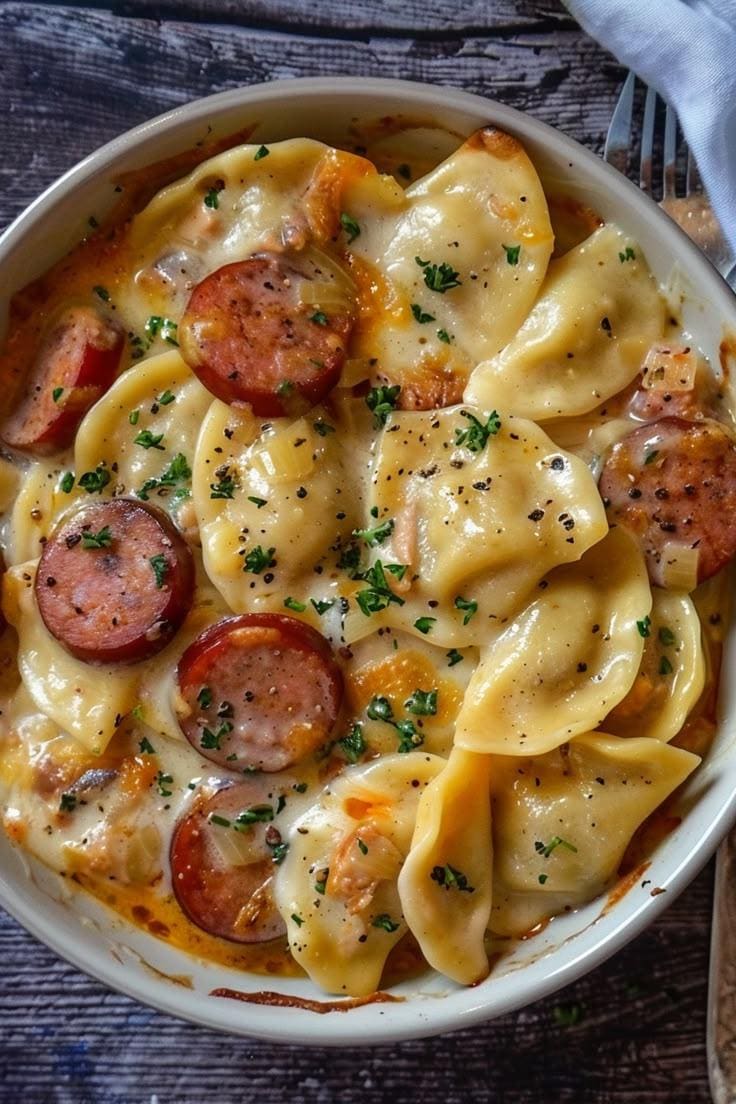 THE BEST Crockpot Pierogi Casserole with Kielbasa Download.