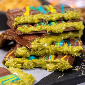 Barra de chocolate premium de Dubái / Fórmula de cacao exclusiva.