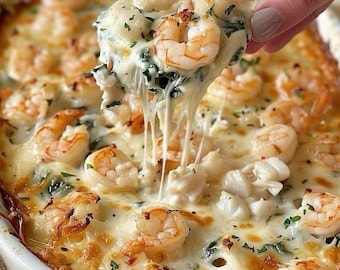 DER BESTE Shrimps und Krabben Spinat Dip Download.