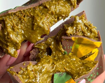 Barra de chocolate premium de Dubái / Fórmula de cacao exclusiva.