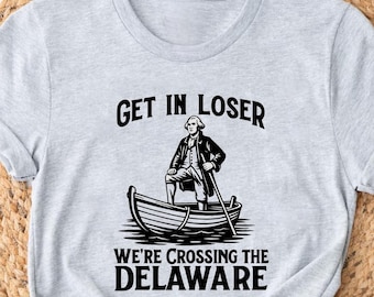 George Washington T-Shirt, 4th Of July Shirt, Independence Day Tee, Funny Patriotic T-Shirt, Funny History Buff Gift. Unisex Tee Top