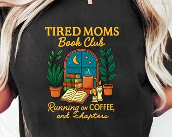 母の日ギフトシャツ、Tired Moms Clubシャツ、ママライフTシャツ、母の日シャツ、ママへの感謝シャツ、面白いママシャツ、ママへのギフトトップ