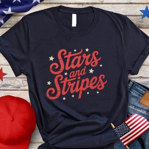 Stars and Stripes and Human Rights Tee, Speak Up Shirt, Independence Day T-Shirt USA, Feminist Fourth of July Shirt, Freedom for All Graphic