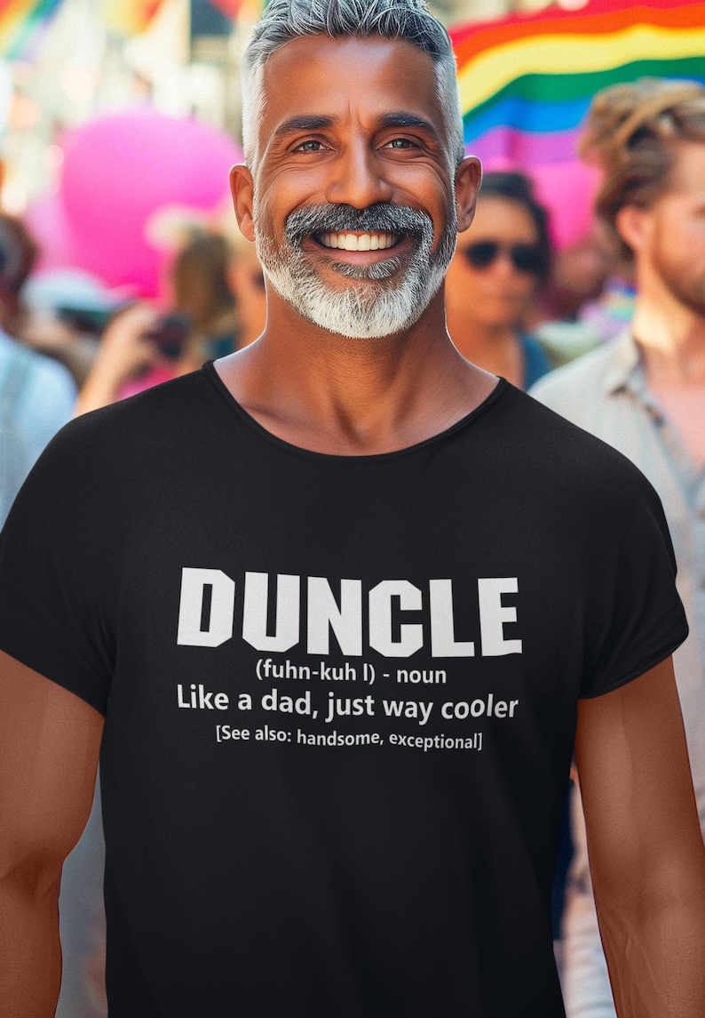 Funny Fathers Day T-shirt, DUNCKE Like a Dad Just Way Cooler Shirt, Dad ...