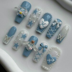 Personalised Zodiac Press on nails +