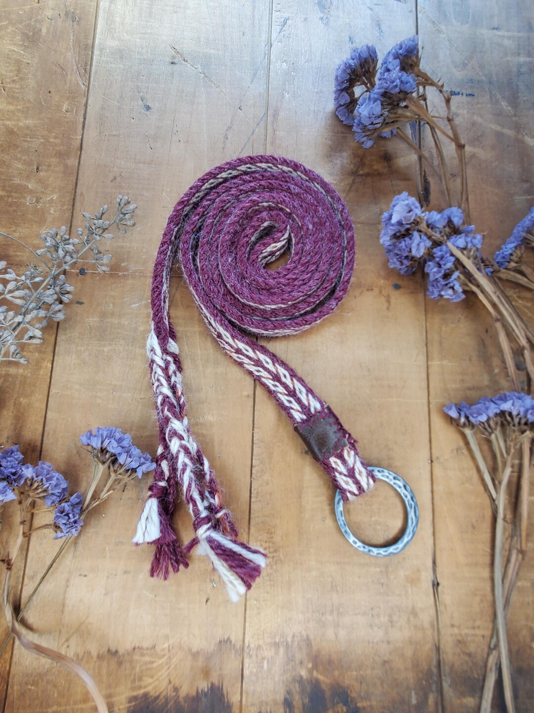 Oseberg Roses Pattern Tablet Woven Ring Belt - Oseberg Pattern - Etsy