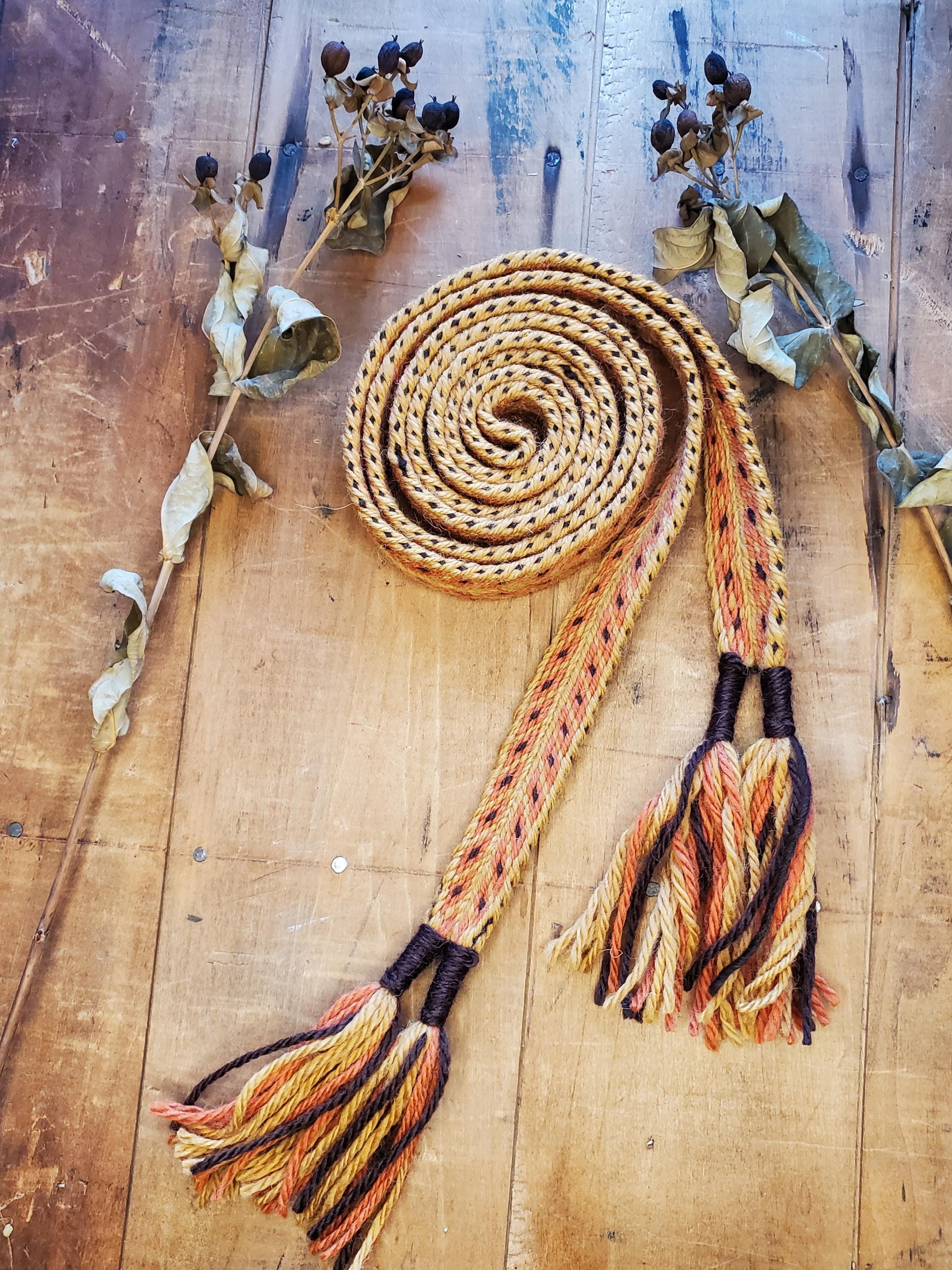 Oseberg Roses Pattern Hand Woven Belt Oseberg Pattern - Etsy