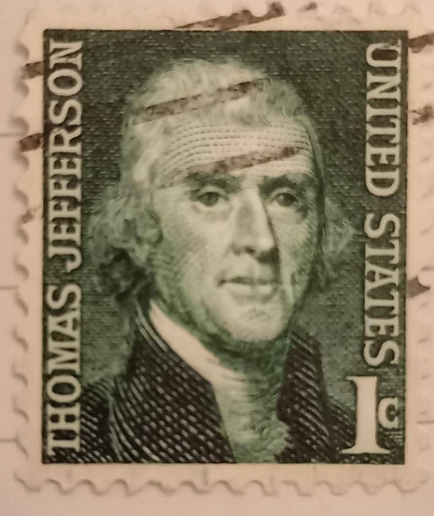 Cent thomas jefferson stamp - Etsy 日本