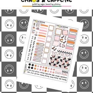 Hobo weeks & Day Designer Weekly Printable Sticker Kit - Summerween