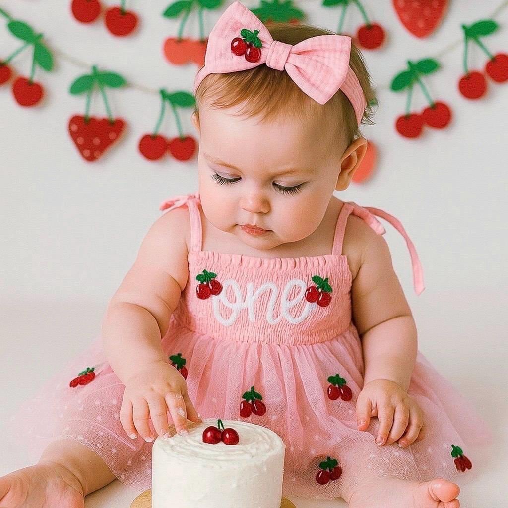 First Birthday Red Dress - Etsy
