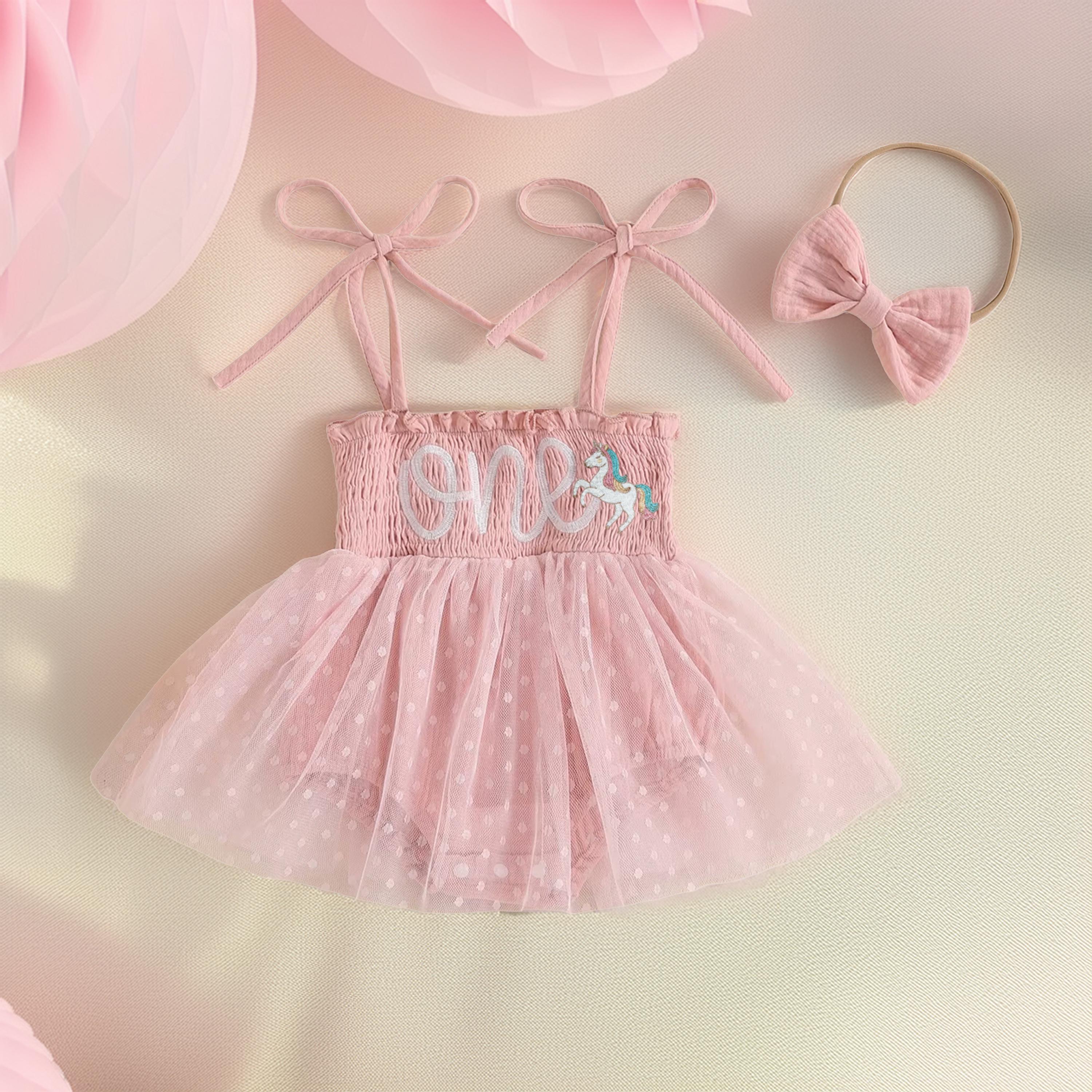 personalized first birthday dress Personalized 1st Birthday Princess outfit - Gold Glitter and Vintage P main image 1
