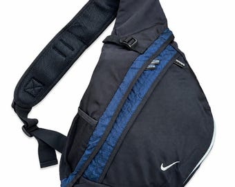 Nike Vintage Messeneger Shoulder Center Logo Bag 90s Y2k - Etsy