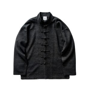 Handmade Double-Layer Tang Jacket: Modern Hanfu Chinese Coat