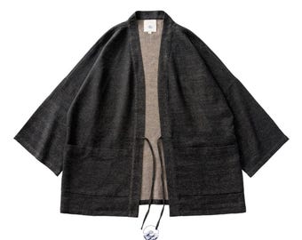 Ryu Rin / Giacca Haori giapponese fatta a mano, originale, kimono a maniche a 3/4, unisex