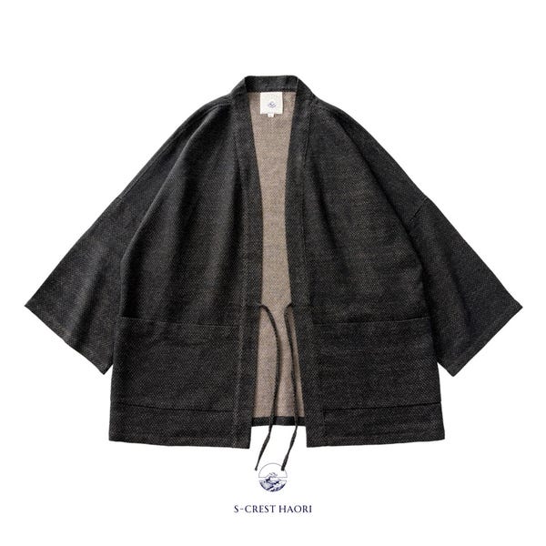Ryu Rin | Handmade Japanese Haori Jacket Original 3/4 Sleeve Kimono Coat Unisex