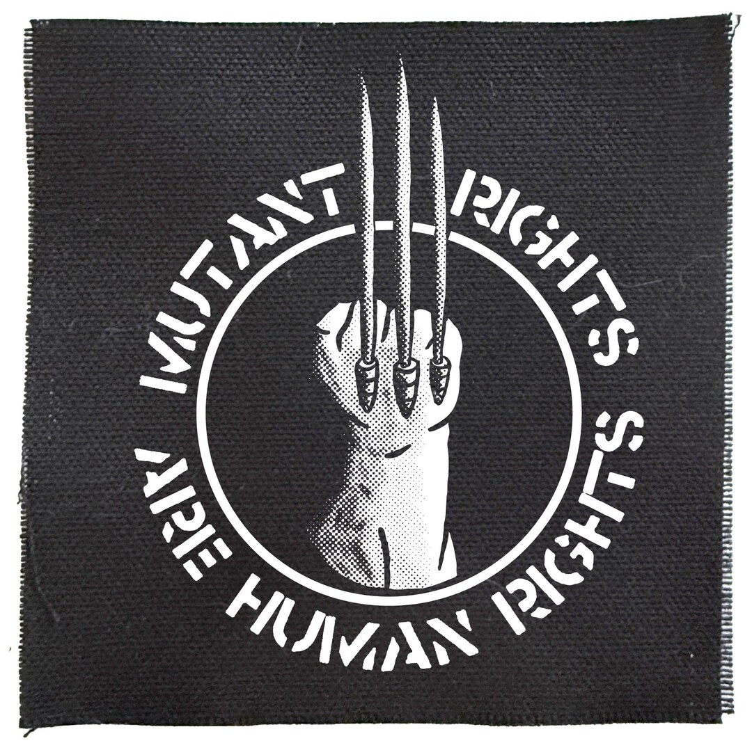 Mutant Rights Are Human Rights Patch - Etsy