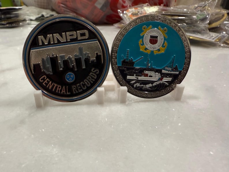 2 Inch Challenge Coin Display Stand (3 Pack) - Etsy