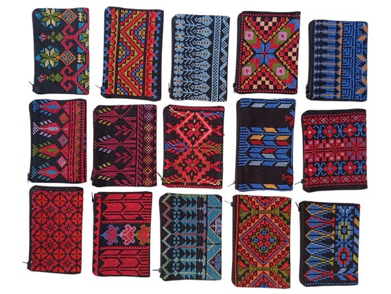 New collection tatreez Purse, cultural heritage, regional identity hand-stitched craftsmanship, women artisan, Palestinian embroidery