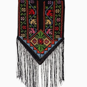 Palestinian dress wall hanger / Decoration, Tatreez, cultural heritage, hand-stitched craftsmanship, women artisan, Palestinian embroidery