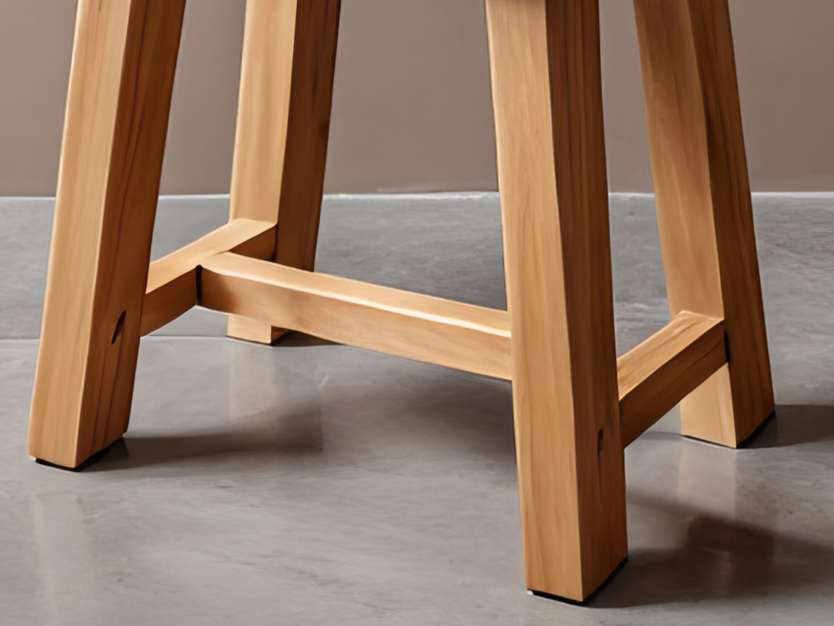 Construye tu propio taburete alto de mesa, elegante y resistente, con este plan fácil de seguir