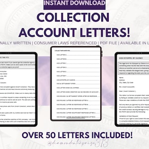 Más de 50 plantillas de cartas de disputa de crédito por cobro, reparación de crédito por cuenta propia, cartas de disputa de crédito editables, cartas de disputa de crédito profesionales